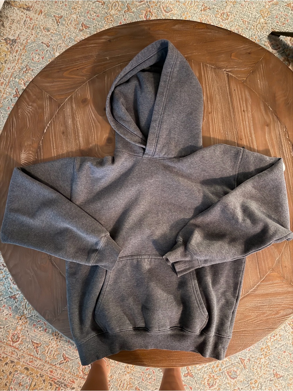 Aritzia women Charcoal Gray Pullover Hoodie